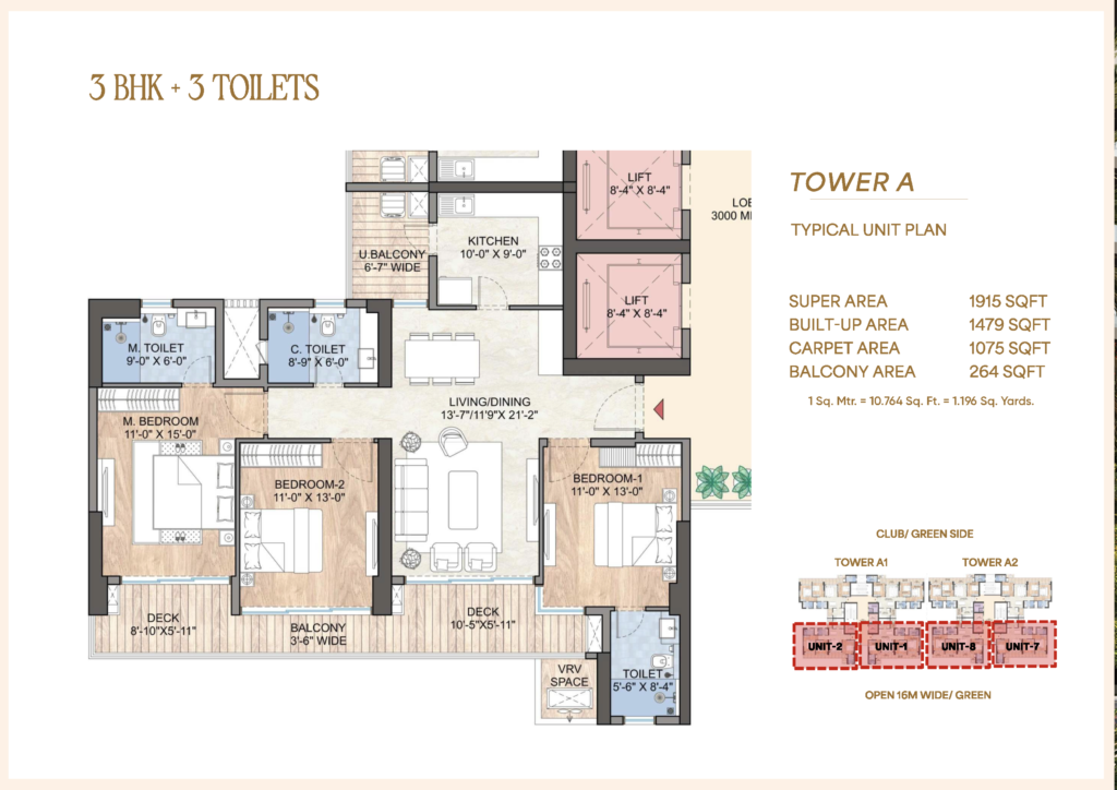 Aditya Rosemont Residency NH24 Ghaziabad Floor Plan